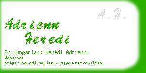adrienn heredi business card